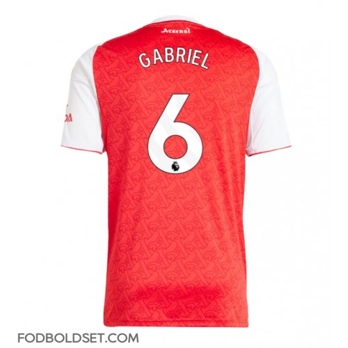 Arsenal Gabriel Magalhaes #6 Hjemmebanetrøje 2025-26 Kortærmet